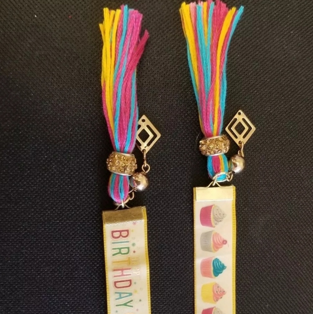 Bookmarks*HandMade* New*Birthday Theme*(2)